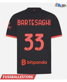 Günstige AC Milan Davide Bartesaghi #33 3rd trikot 2026-27 Kurzarm